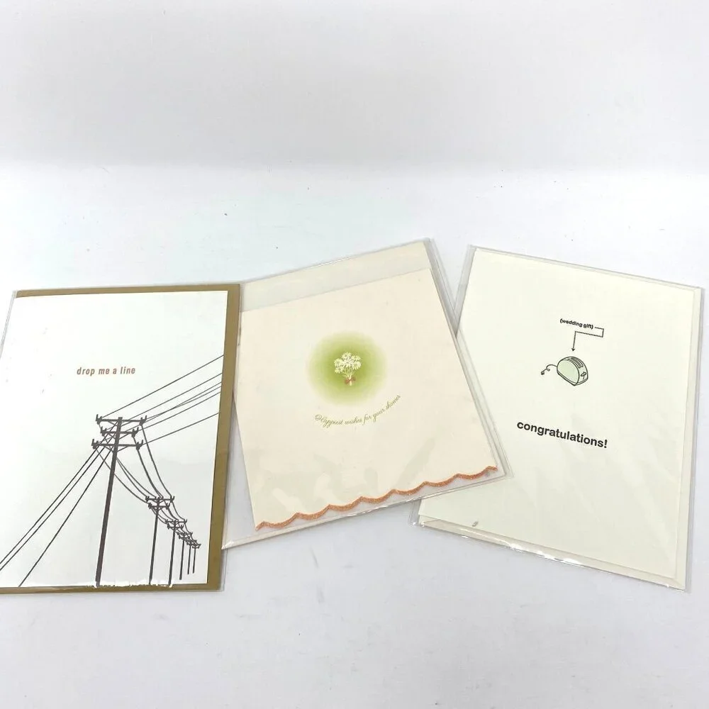 Bundle 9 Greeting Cards/ Envelopes Various Occasions